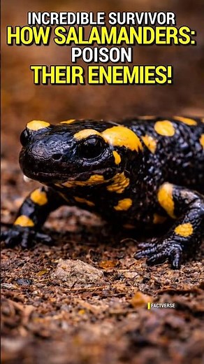 How Salamanders Poison Their Enemies 🦎⚠️