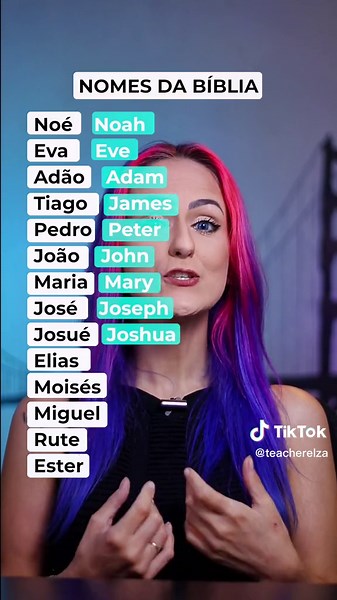 Nomes da Bíblia em Inglês: Descubra os Nomes e Pronúncias