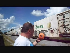 CSX Tropicana Juice Train And The Annoying Orange