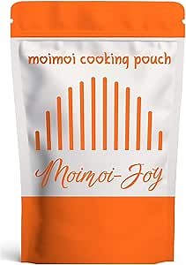MoiMoi Cooking Pouch Pack of 12 - Perfect for Moi Moi, Ekuru, Agidi, Eko, Ogi, & More - Cut Cooking Time by 80% - BPA-Free, Reusable Bags