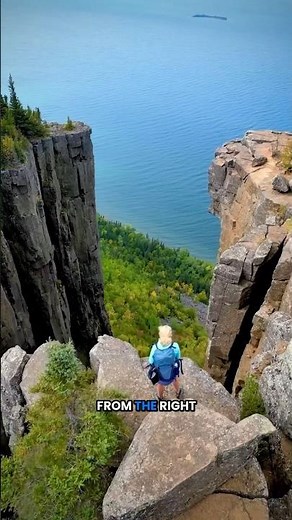 The Sleeping Giant: Canada’s Mountain That Looks Like a Giant #Shorts #Canada #Nature