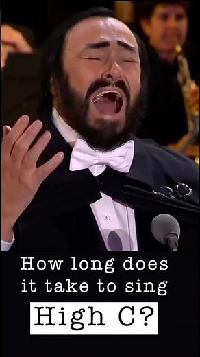 How long does it take to sing high C #learntosing #opera #60secondsingingtip #tenor