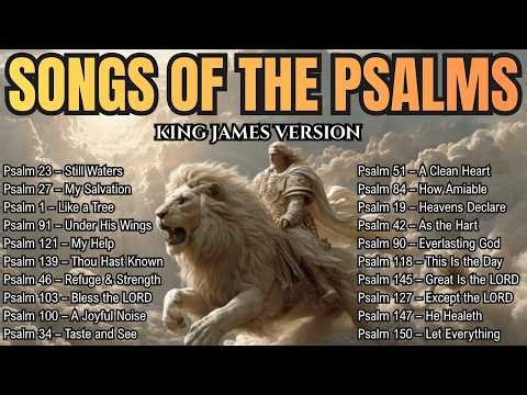 1 Hour of Psalms in Song | King James Version with Lyrics | Peaceful Worship for Rest & Prayer