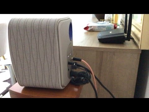 Typical KEF KC62 & LSX Connection with Y-sub cable