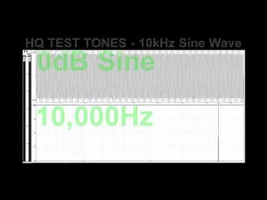 (HQ TEST TONES) 10kHz Sine Wave