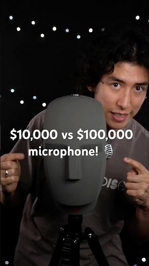 $10,000 vs $100,000 Microphone! 🎤 #asmr
