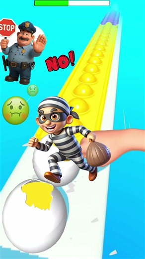 Pop game Police vs Theif funny 🤣 #poprun3d #poprun3dlive #aryankelvin