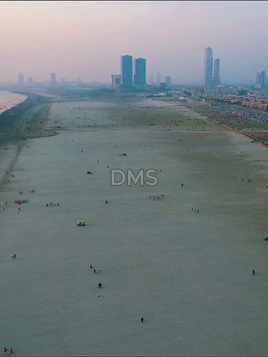 Seaview Beach Karachi - Drone View