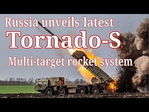 Russia Unveils Latest Tornado-S Multi-Target Rocket System At IDEX 2023 Abu Dhabi Arms Show