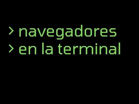 ¡Estos navegadores corren en tu terminal!