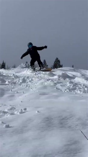 Living His Best Snow Life