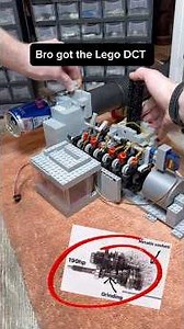Lego DCT style shifter