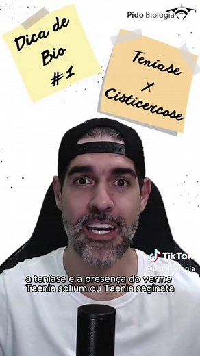 Diferença entre Teniase e Cisticercose