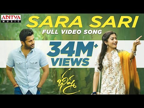 Sara Sari Full Video Song | Bheeshma Video Songs | Nithiin, Rashmika | Mahati Swara Sagar