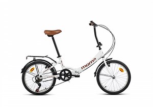 Bicicleta plegable First Class 2 Blanca