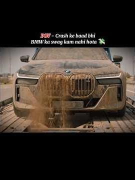 POV - Crash ke baad bhi BMW ka swag kam nahi hota 💸 | #shorts #viral #shortsfeed