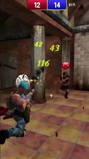 Playing Rocket Clash 3D on LAGGED