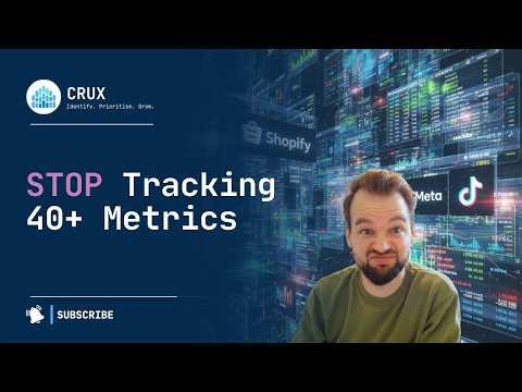 Stop Tracking 40+ Metrics: The 5-Step Framework to Identify Your 12 Growth-Driving KPIs