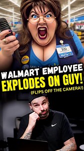 Walmart Employee loses it on street preacher and flips off the camera! 🤯 #christian #reaction #reel #reels #christianity #jesuslovesyou #faith | Jesse Speaks