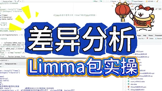 【入门基础】Limma包如何实操？