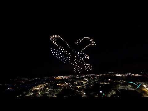Embry-Riddle Daytona 250 Drone Light Show | Skyworx Aviation Spectacular