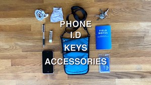 P.I.K.A. (Phone, ID, Keys, Accessories) Pouch