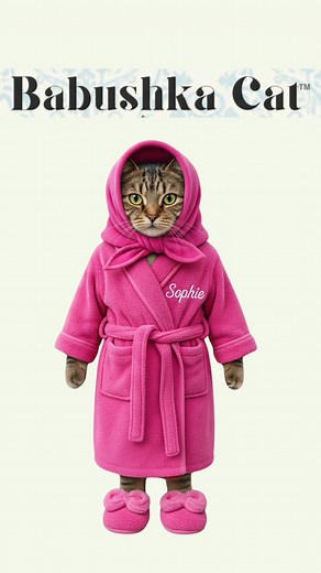 Sophie, the Sassy Babushka Cat | Babushka Cat