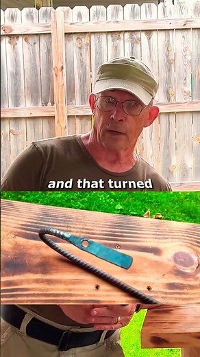 Can You Make a Shepherd's Crook With Just Rebar?