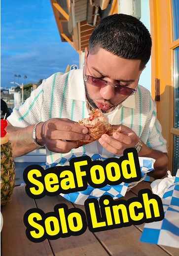 Solo Lunch at Seaside on the Pier #dayinmylife #eatwithme #foodie #asmr #mukbang