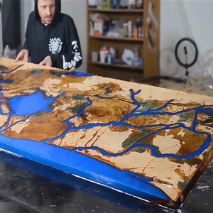 211K views · 803 reactions | Making An Epoxy River Door | DIY & Crafts | Facebook