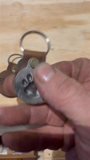 Great Christmas gift idea for the dog lover in your life!!! These customized dog keychains with the name of their favorite friend engraved in the leather!!! Completely handforged metal and laser cut and engraved top grain leather. A high quality gift at a fair price. Pm for details!! | The Blacksmith & The Painter