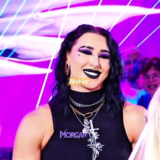 Liv Morgan & Rhea Ripley/Than vs Now Edit!#wwe #livmorgan #rhearipley #shorts
