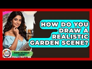 How Do You Draw A Realistic Garden Scene? - Drawing and Painting Academy