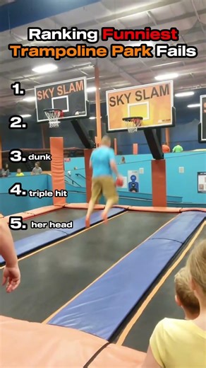Ranking Funniest Trampoline Park Fails