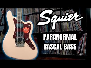 The Captivating Sound of the Squier Paranormal Rascal Bass in Shell Pink