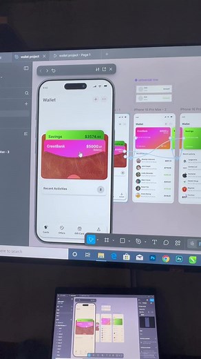 My Ui/Ux Journey Here’s a prototype walkthrough. built entirely in Figma. I recreated this interface from scratch, inspired by Design With Kingsley. #productdesign #UIUXDesign #fyp #tech #foryoupage