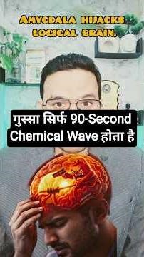 Brain Science: Anger is a 90-Second Chemical Wave #anger