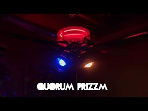 Quorum Prizzm NEON 52" Ceiling Fan (Pink Neon)