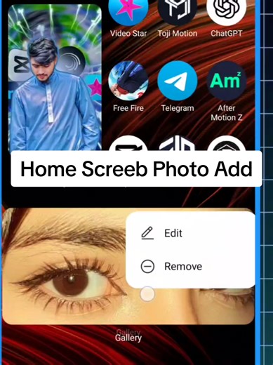 How to Add Photos to Your Home Screen