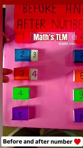 math's TLM.. primary school 🏫🎒