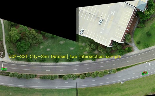 Ou的无人机轨迹公开数据集 City-Sim 04-T型交叉路口