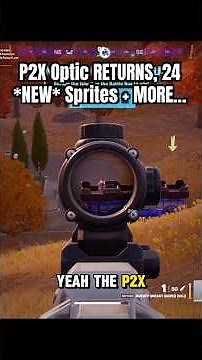 P2X Optic RETURNS, 24 *NEW* Sprites + MORE…
