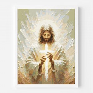 Jesus Christ Cross Stitch Pattern: Christian Religious Embroidery (PDF Download) - Etsy
