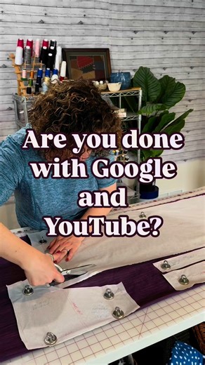 🧵 Are you done with Googling every sewing question and hopping between random YouTube videos? 🎥🔍 Great—because I can help you with EVERYTHING in one place. 🙌✨ Be sure to follow me, so that you get all of my tips and tutorials. ✔️ Let’s be real: Google and YouTube aren’t bad—they’re just time-consuming. You're constantly searching for the right tutorial, trying to piece together information from different sources, and hoping it all makes sense together. 😩 That's where I come in. I’ve bundled