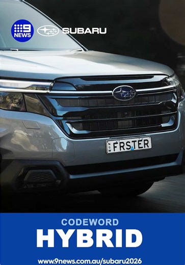 Win a New Subaru Forester Hybrid with 9News