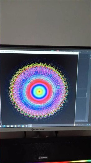 Simple Python Turtle Art 🐍✨ | Beautiful Geometric Pattern with Python