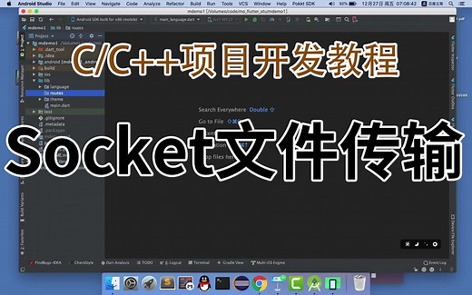 C语言实现ftp文件传输服务器/ 最简单但又最详细的教程视频