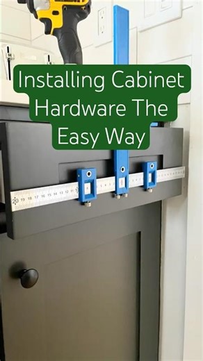 How I Added Cabinet Hardware Without Messing Up My New Doors