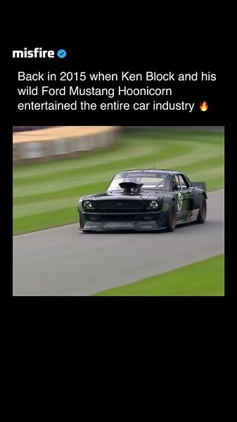Ken Block and his wild Ford Mustang Hoonicorn 🔥