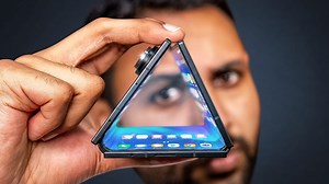 Unboxing a tri-fold phone that pushes folding tech to its limit
